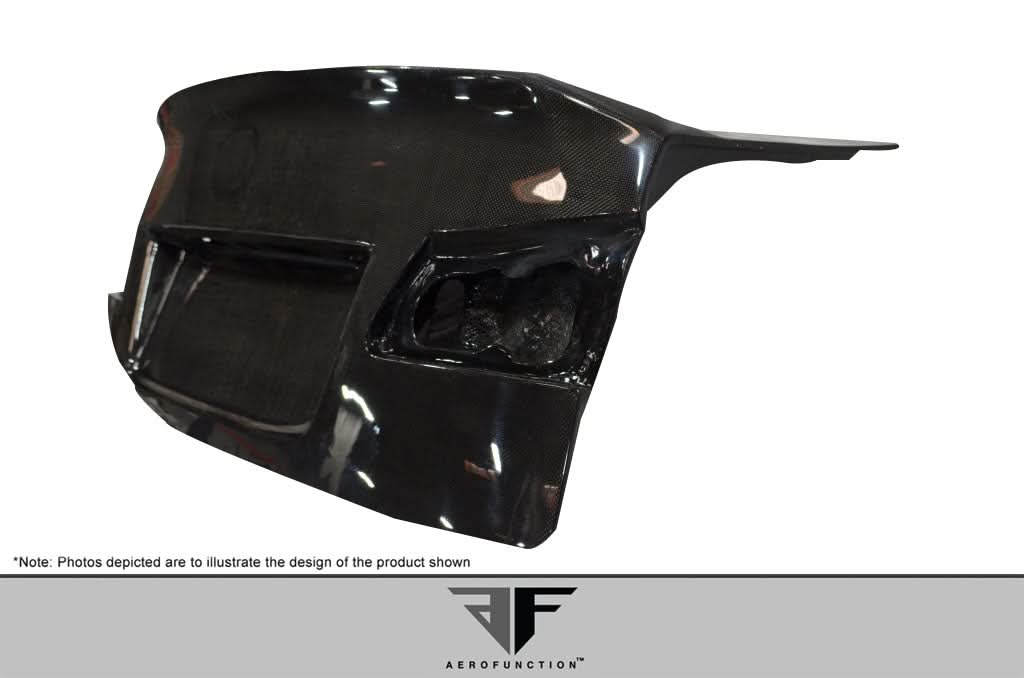 2006-2013 Lexus IS Series AF-1 Style Trunk Lid - Carbon Fiber