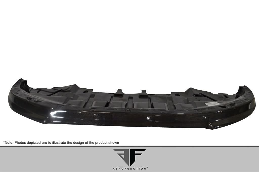 2009-2011 Nissan GT-R AF-2 Style Front Add-On Spoiler - Carbon Fiber