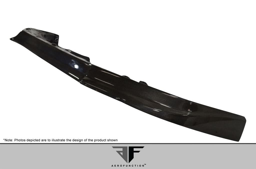 2009-2011 Nissan GT-R AF-2 Style Front Add-On Spoiler - Carbon Fiber