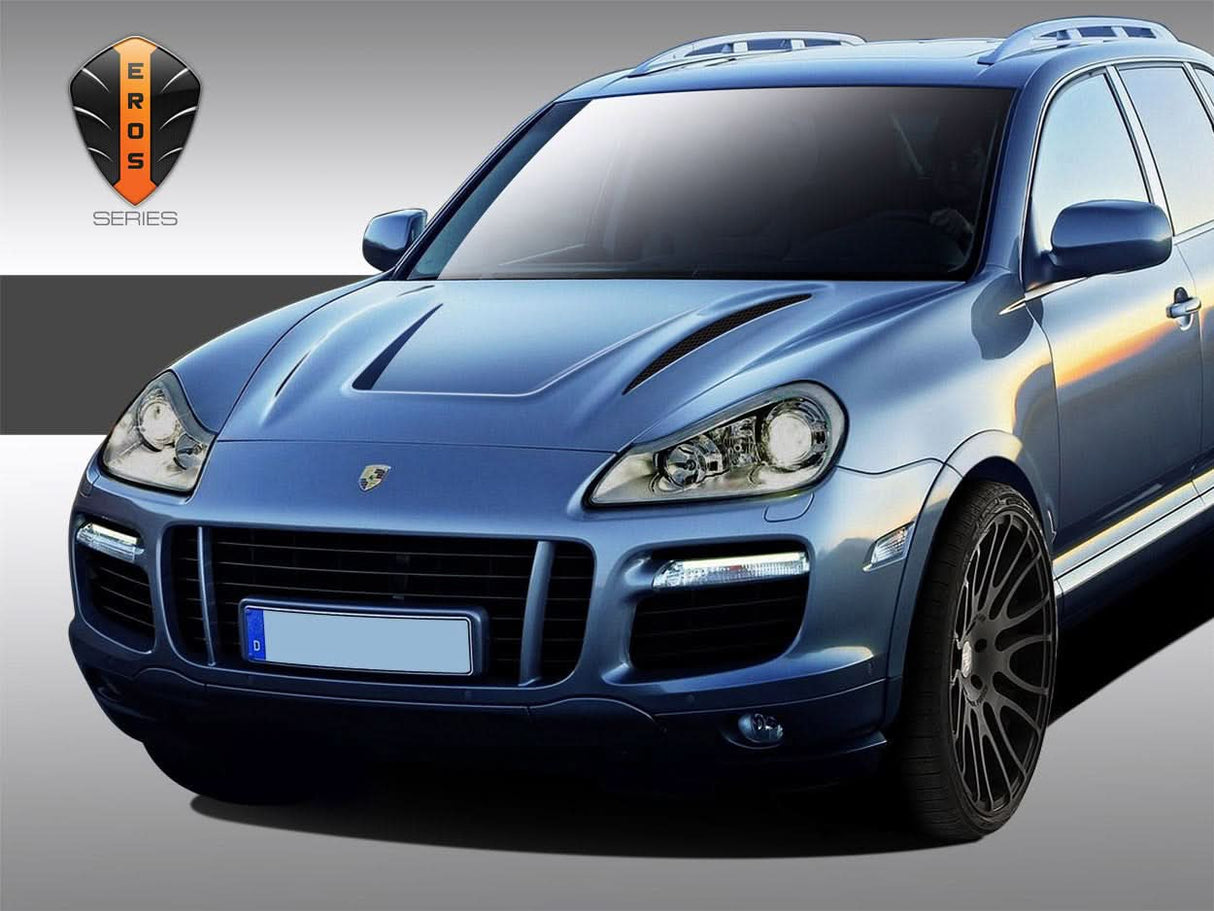 2003-2010 Porsche Cayenne Eros Version 2 Style Hood - FRP