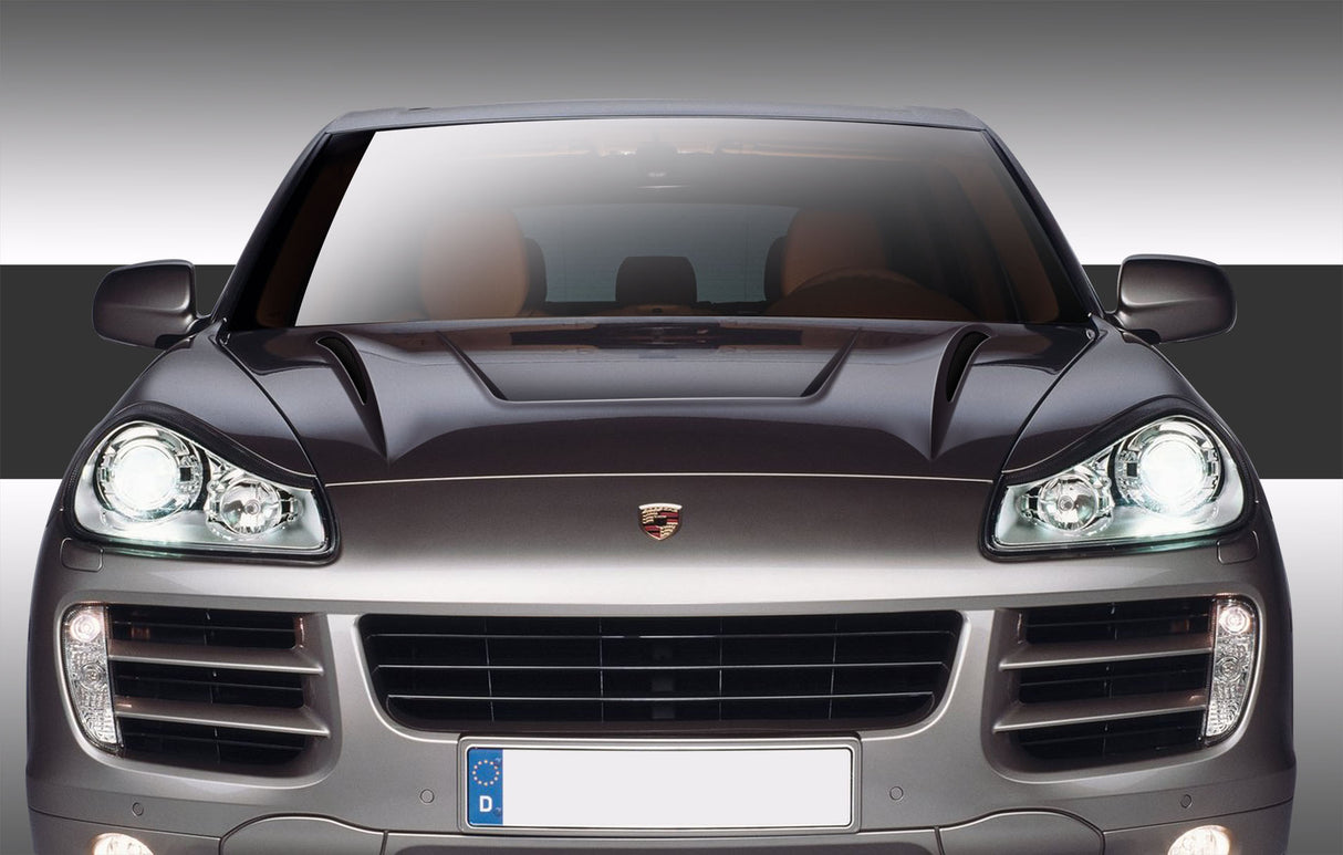 2003-2010 Porsche Cayenne Eros Version 2 Style Hood - FRP