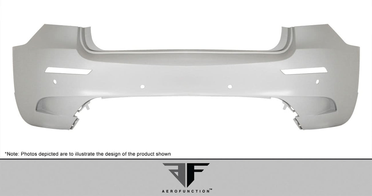 2008-2014 BMW X6 AF-4 Style Rear Bumper Cover