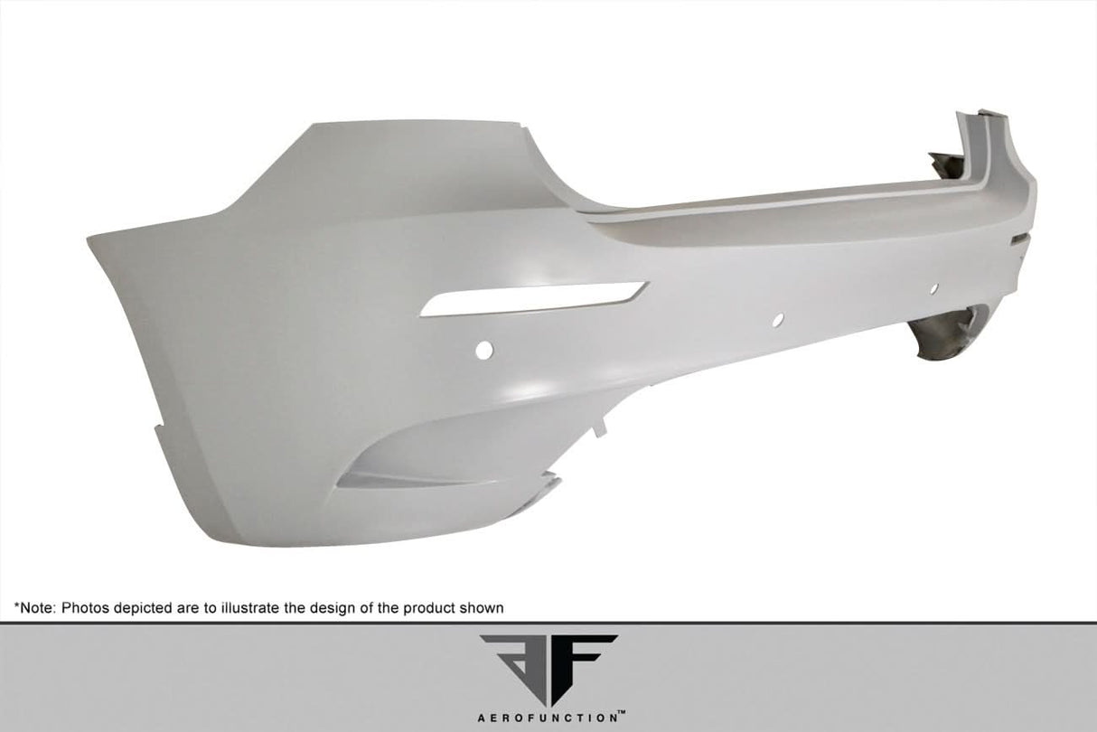 2008-2014 BMW X6 AF-4 Style Rear Bumper Cover