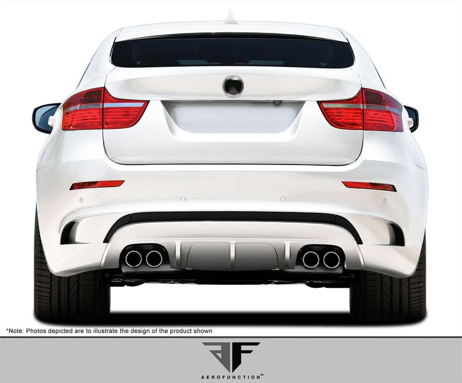 2008-2014 BMW X6 AF-4 Style Rear Bumper Cover