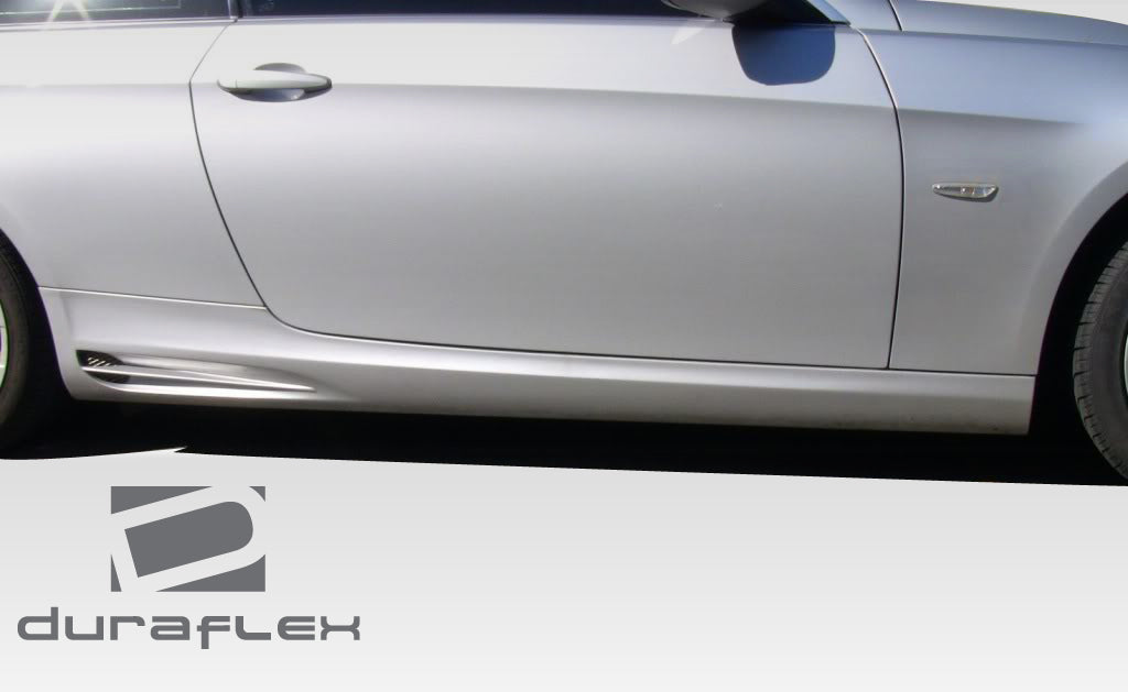 2007-2013 BMW 3 Series E92/E93 LM-S Style Side Skirts - 2 Piece - FRP