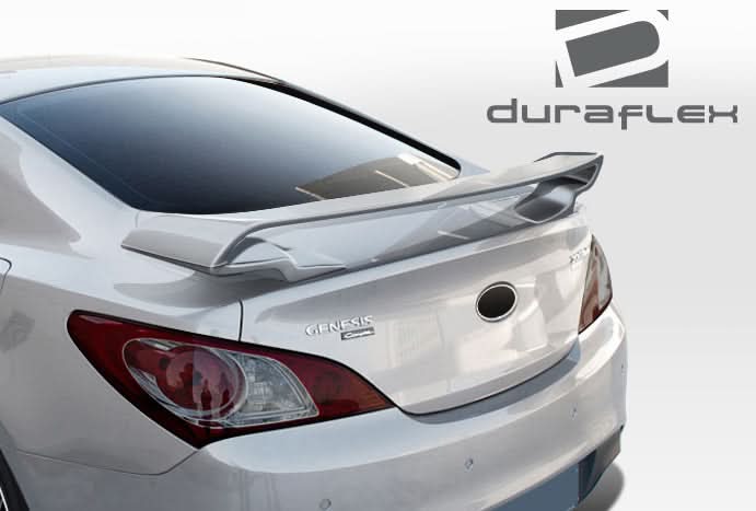 2010-2016 Hyundai Genesis Coupe RS-1 Style Rear Wing Spoiler - FRP