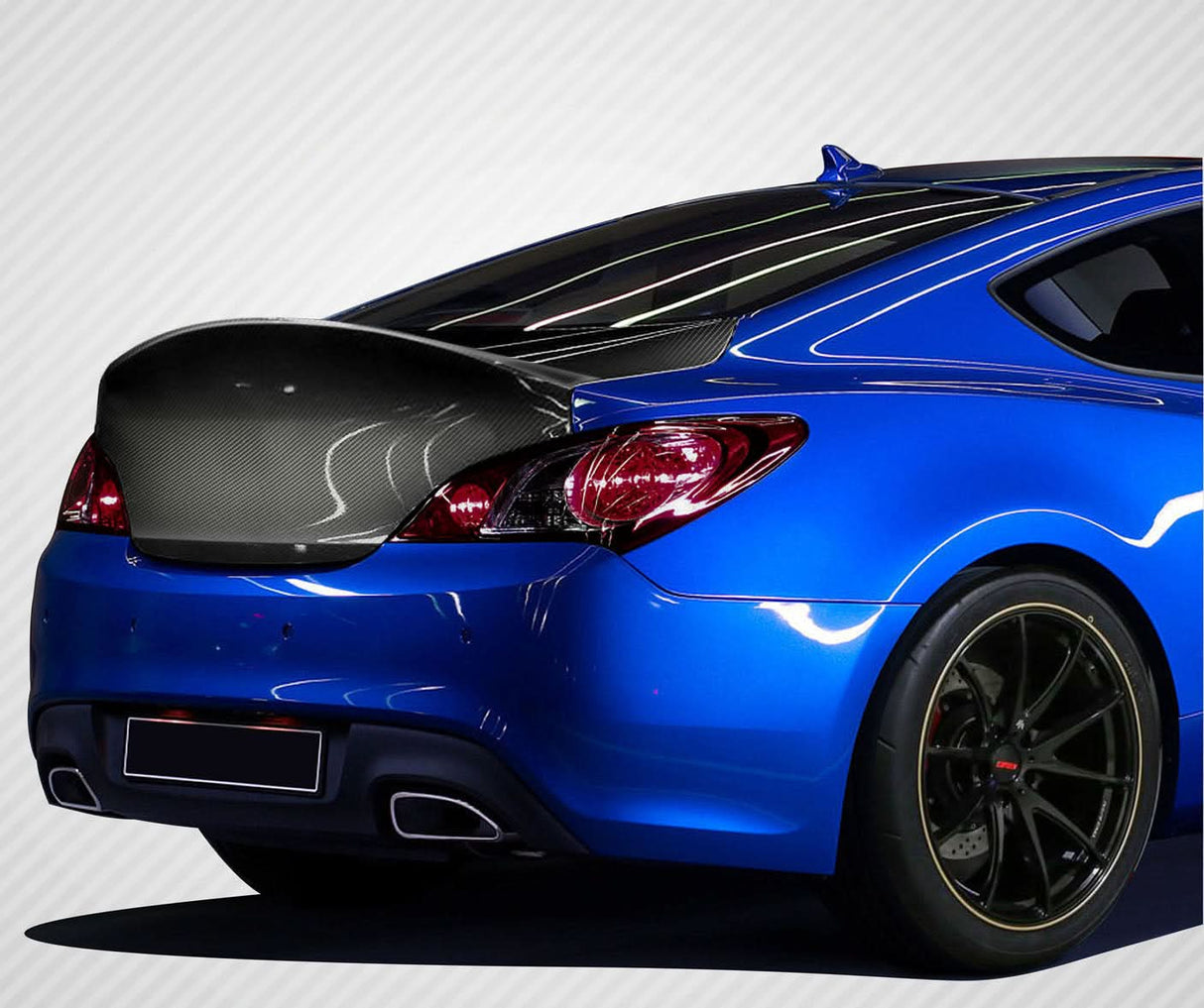 2010-2016 Hyundai Genesis Coupe RS-1 Style Trunk - Carbon Fiber