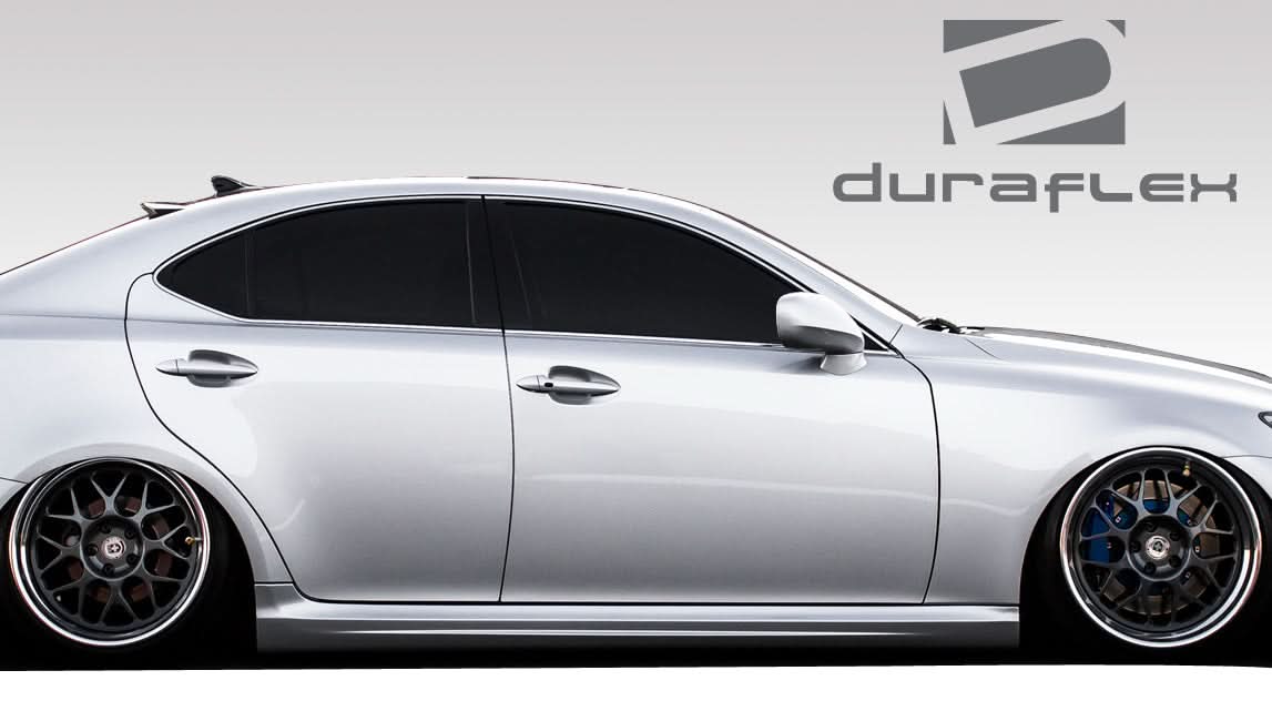 2006-2013 Lexus IS Series I-Spec Style Side Skirts - 2 Piece - FRP