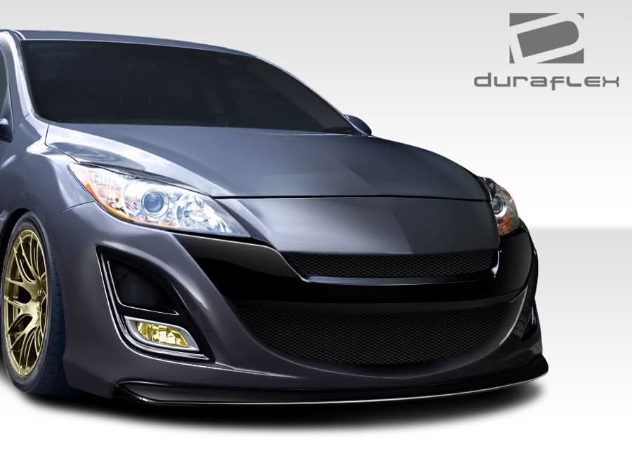 2010-2013 Mazda 3 X-Sport Style Front Bumper Cover - FRP