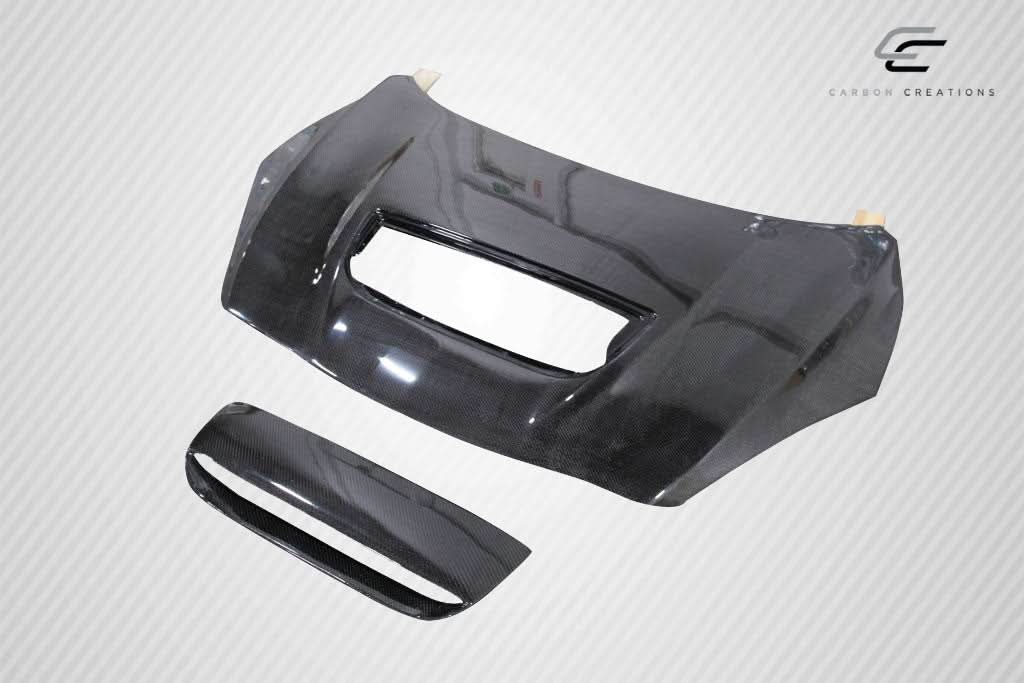 2010-2013 Mazda 3 M-Speed Style Hood - Carbon Fiber