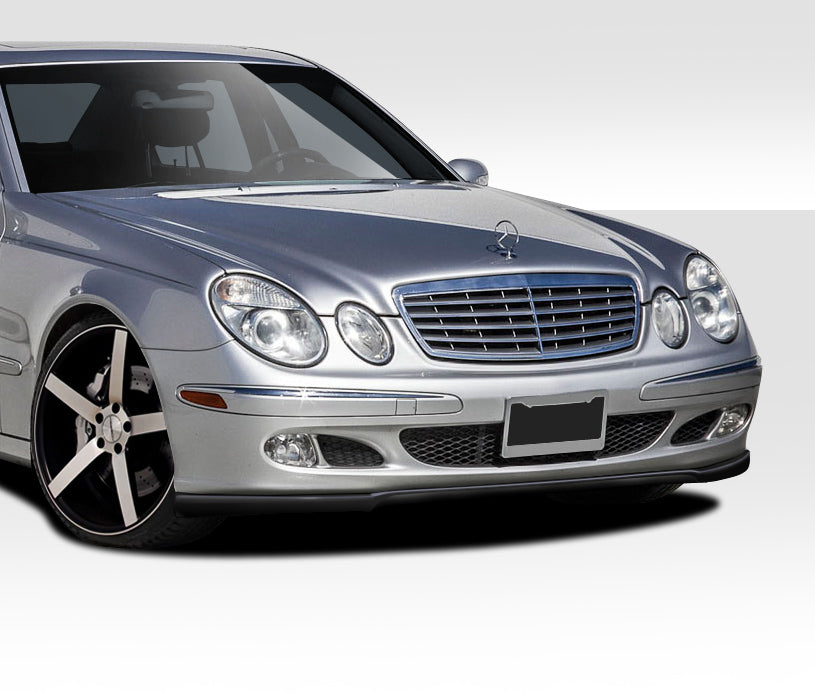 2003-2006 Mercedes E Class W211 L-Sport Style Front Lip Spoiler - FRP