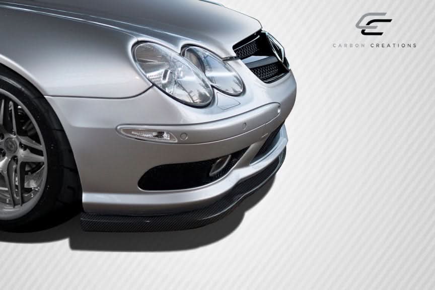 2003-2006 Mercedes SL Class L-Sport Style Front Under Spoiler Air Dam - Carbon Fiber
