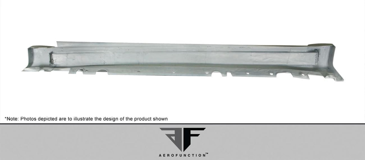 2008-2014 BMW X6 AF-5 Style Wide Body Side Skirts - FRP