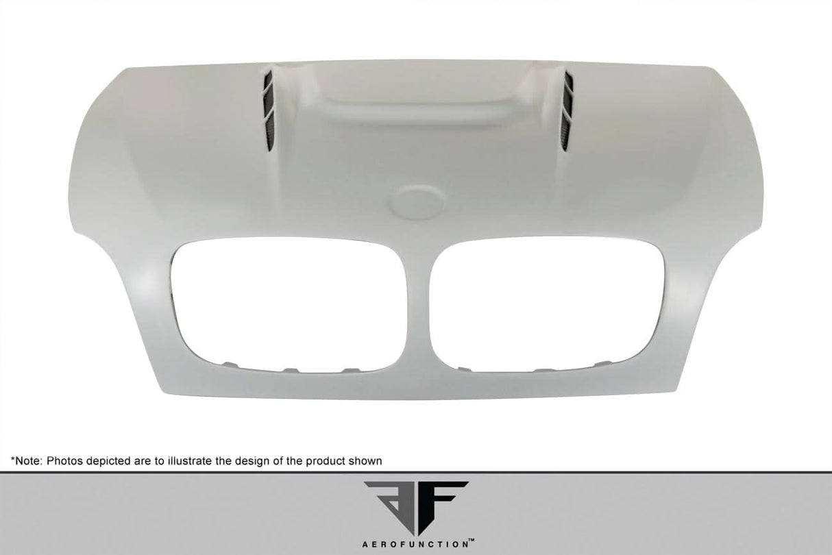 2007-2014 BMW X5 X6 AF-5 Style Hood - FRP