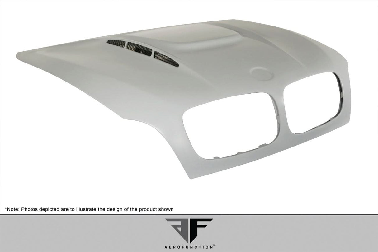 2007-2014 BMW X5 X6 AF-5 Style Hood - FRP