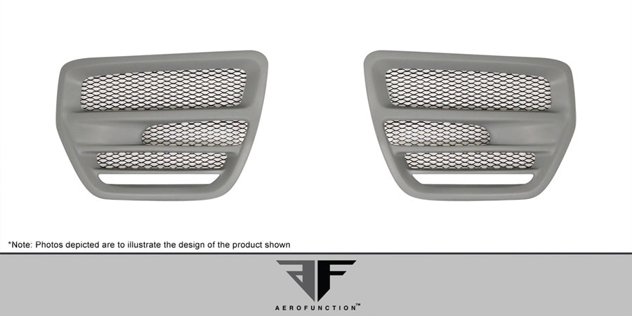 2012-2019 Land Rover Range Rover Evoque AF-1 Light Housings ( GFK ) - 2 Piece (S)