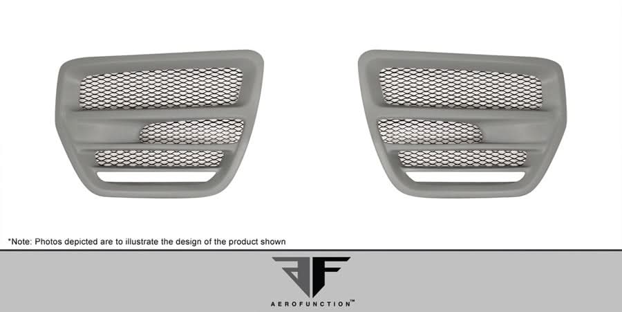 2012-2019 Land Rover Range Rover Evoque AF-1 Style Light Housings - FRP