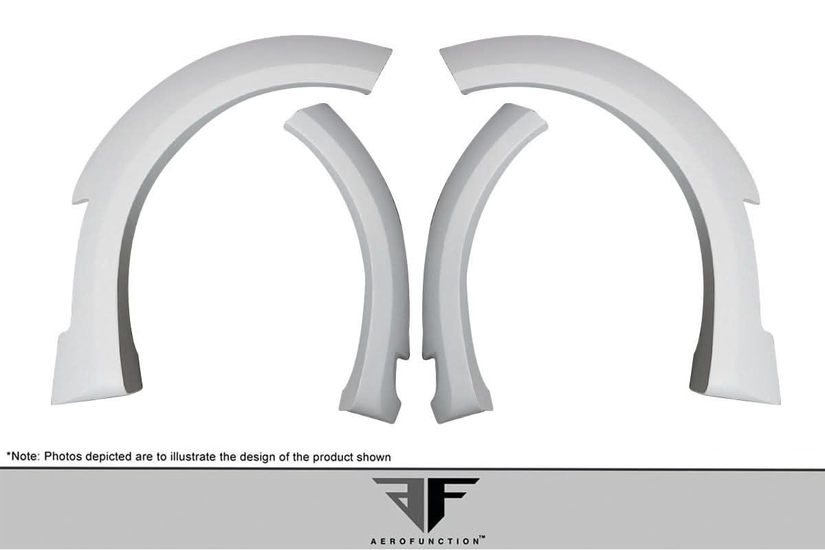 2012-2019 Land Rover Range Rover Evoque AF-1 Style Fender Flares - FRP