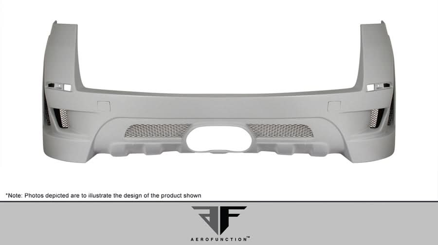 2010-2013 BMW X5 AF-1 Style Wide Body Rear Bumper Cover - FRP