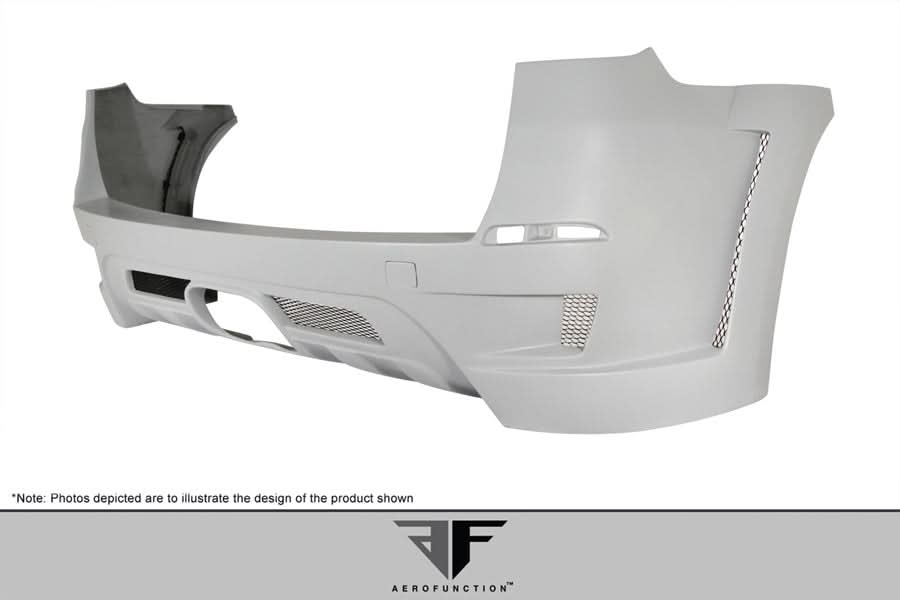 2010-2013 BMW X5 AF-1 Style Wide Body Rear Bumper Cover - FRP