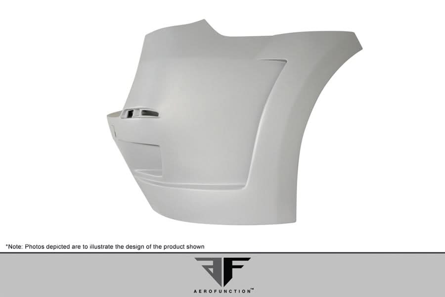 2010-2013 BMW X5 AF-1 Style Wide Body Rear Bumper Cover - FRP