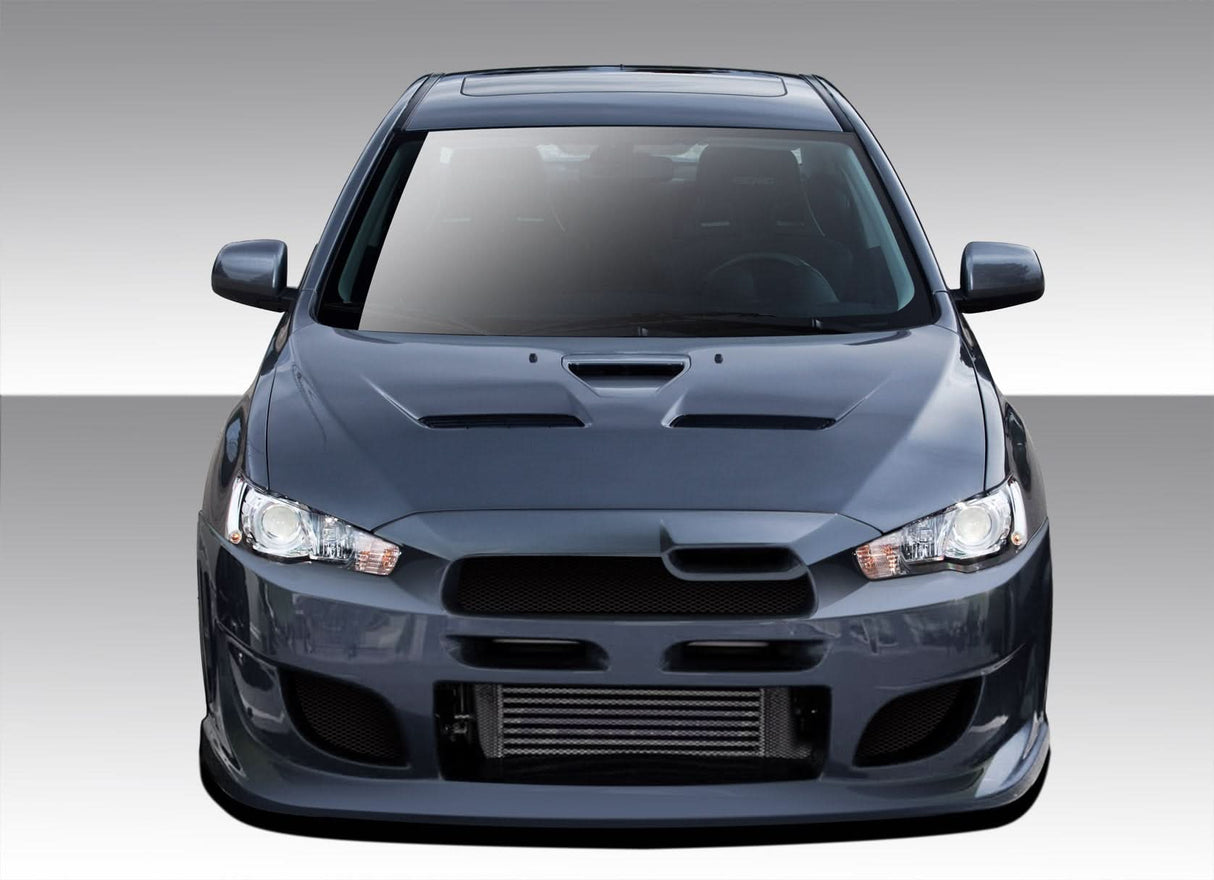 2008-2017 Mitsubishi Lancer I-Spec Style Body Kit 4 Piece - FRP