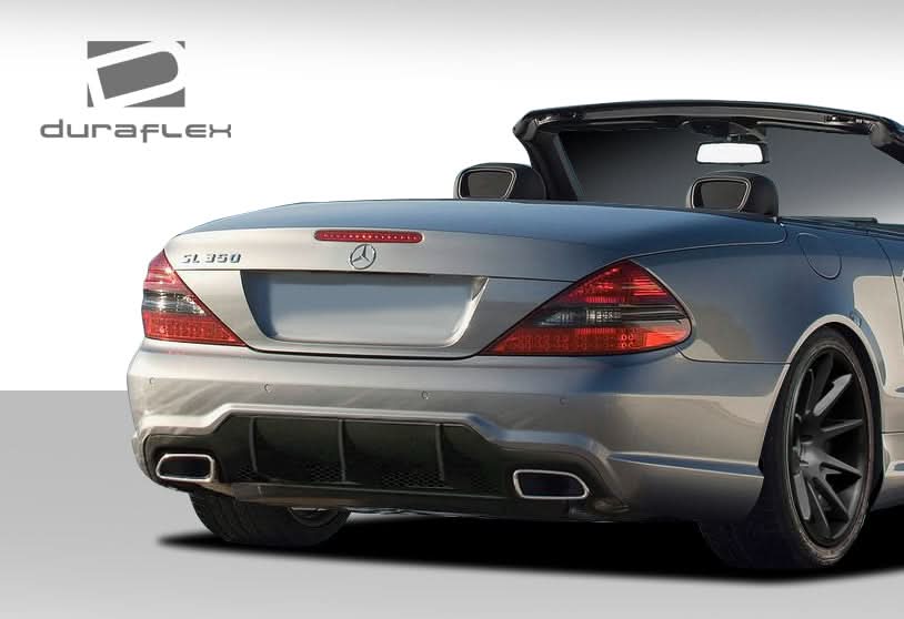 2003-2012 Mercedes SL Class SL65 Look Rear Bumper Cover - FRP