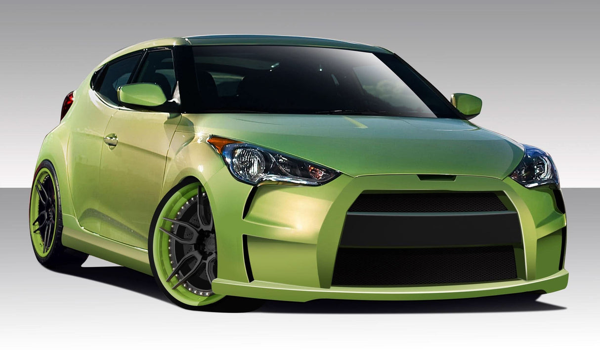 2012-2017 Hyundai Veloster VG-R Style Body Kit - 4 Piece - FRP