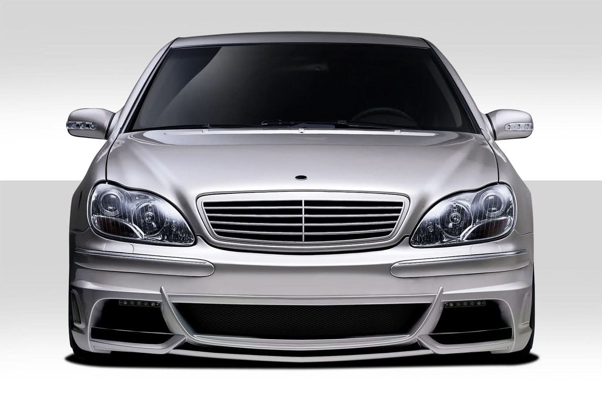 2000-2002 Mercedes S Class W-3 Style Front Bumper Cover - FRP