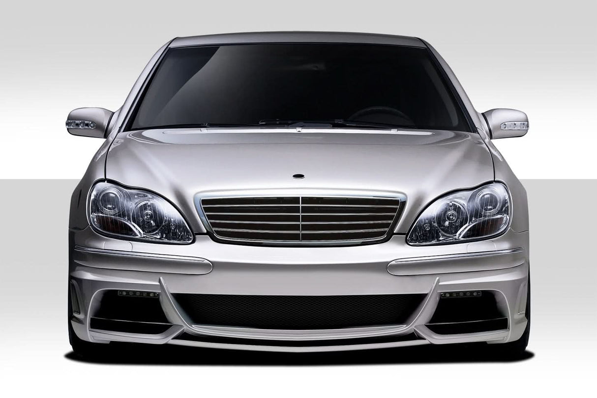 2003-2006 Mercedes S Class W-3 Style Front Bumper Cover - FRP