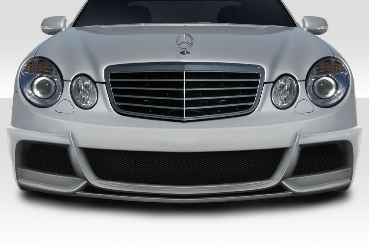 2007-2009 Mercedes E Class W-1 Style Front Bumper Cover - FRP
