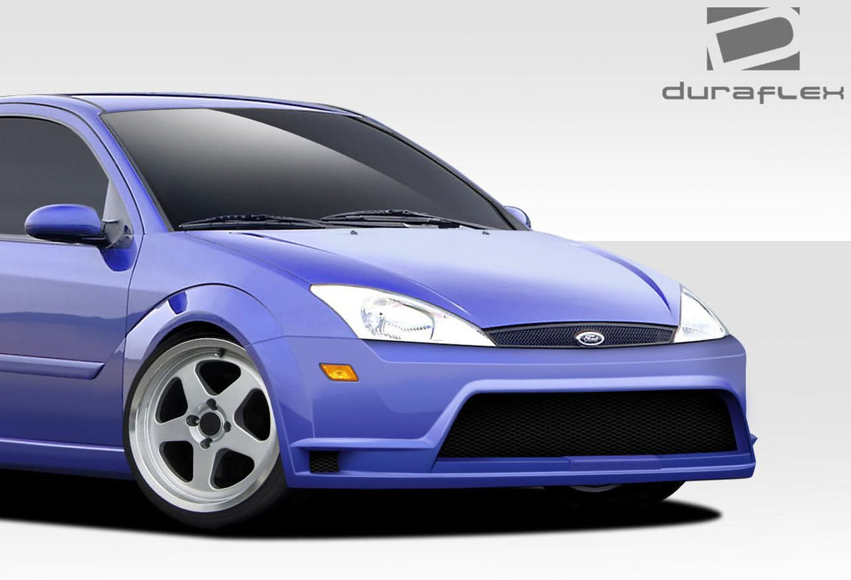 2000-2004 Ford Focus GT300 Style Front Bumper Cover - FRP