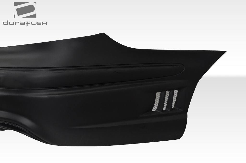 2003-2009 Mercedes CLK W-1 Style Rear Bumper Cover - FRP