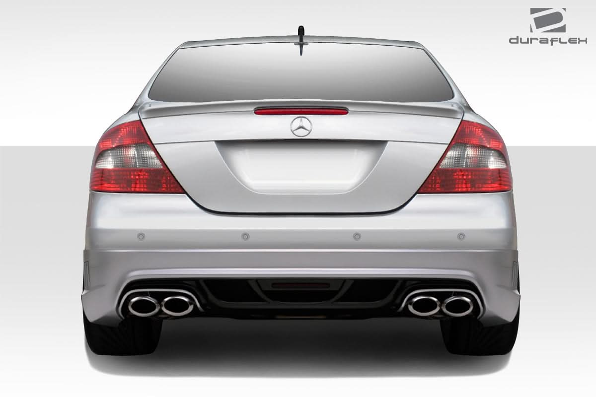 2003-2009 Mercedes CLK W-1 Style Rear Bumper Cover - FRP
