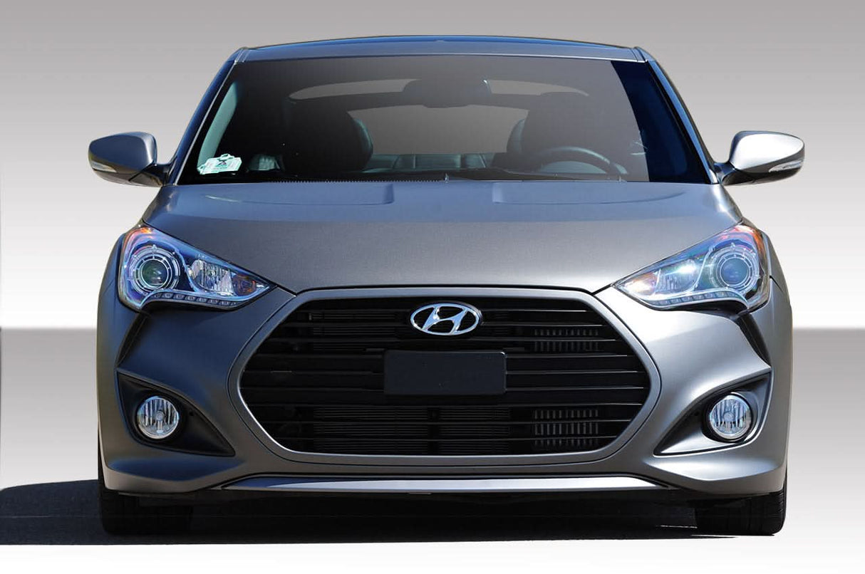 2012-2017 Hyundai Veloster Turbo 2 Style Front Bumper Cover - FRP