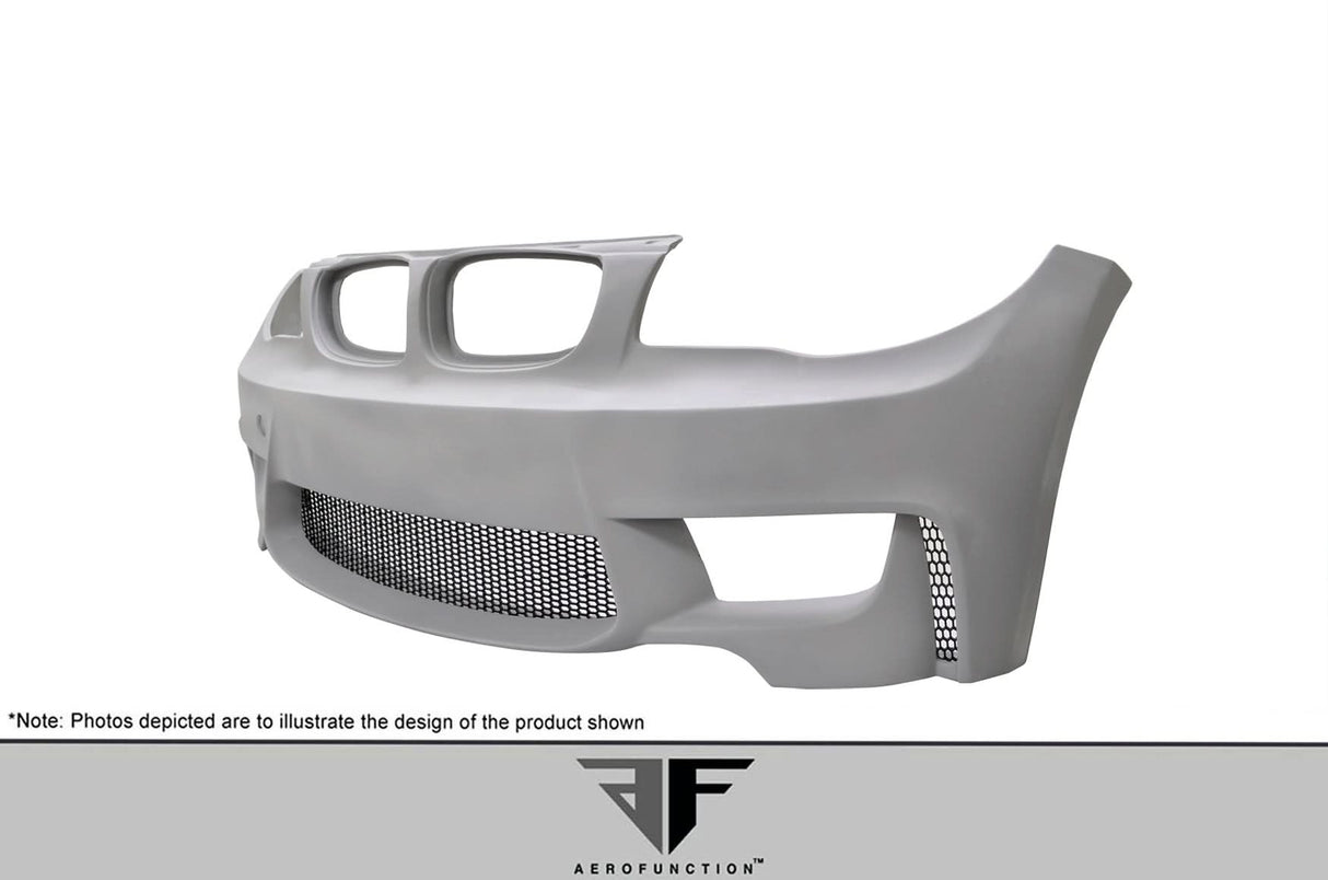 2008-2013 BMW 1 Series AF-1 Style Front Bumper Cover - FRP