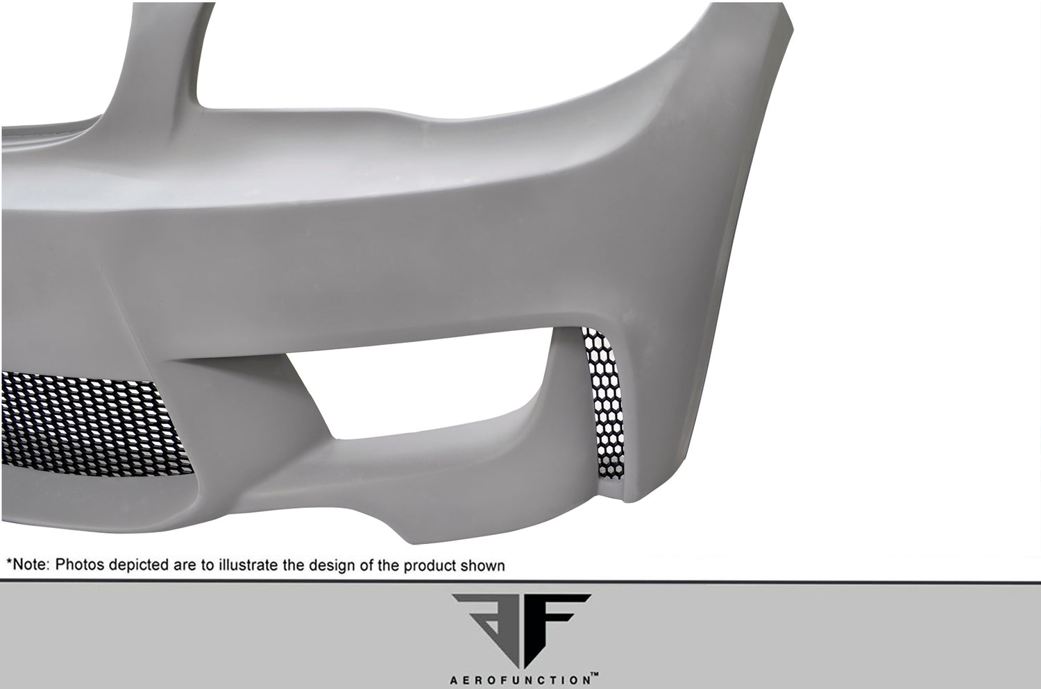 2008-2013 BMW 1 Series E82 E88 AF-1 Front Bumper Cover ( GFK ) - 1 Piece