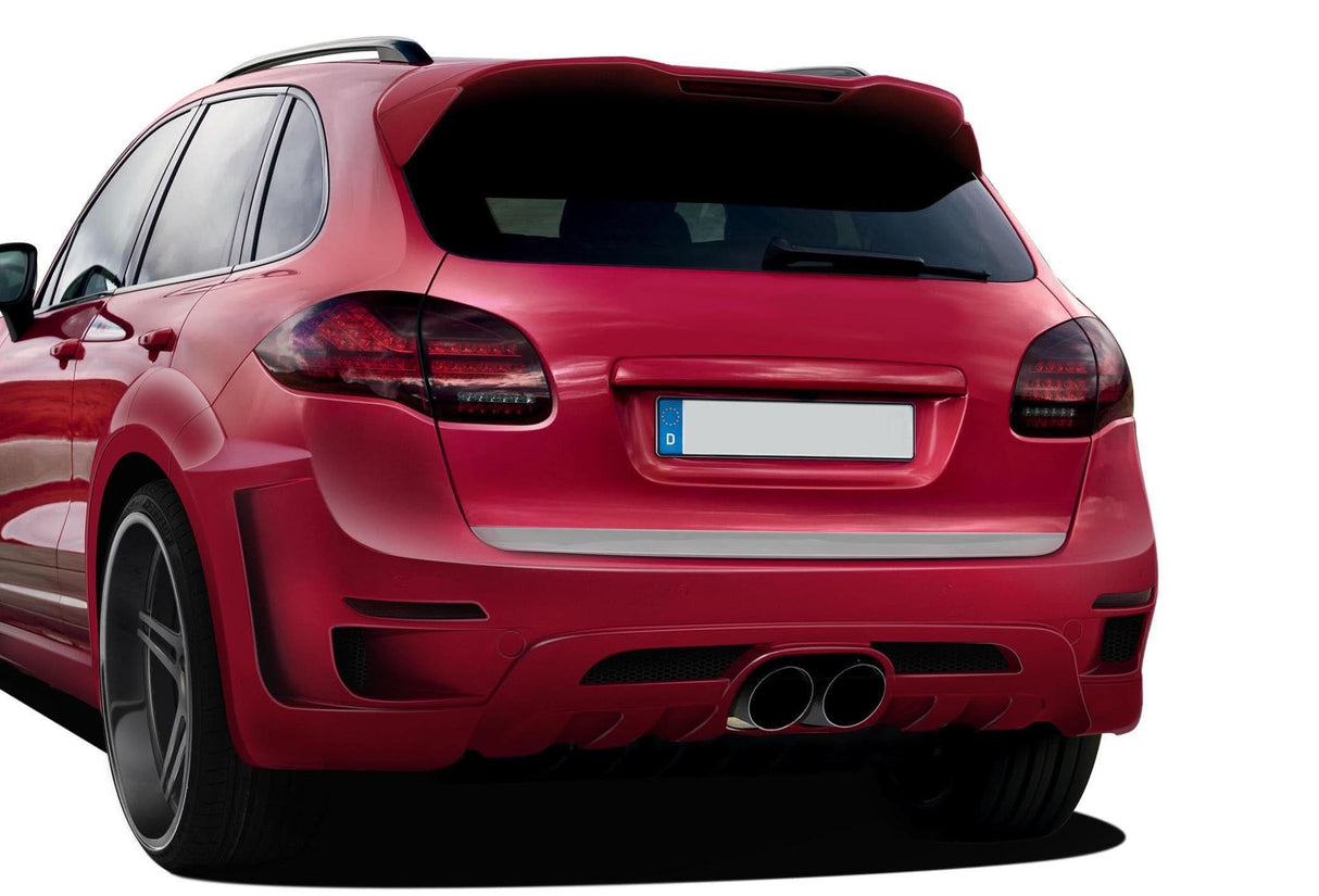 2011-2014 Porsche Cayenne AF-3 Style Wide Body Rear Bumper Cover - FRP