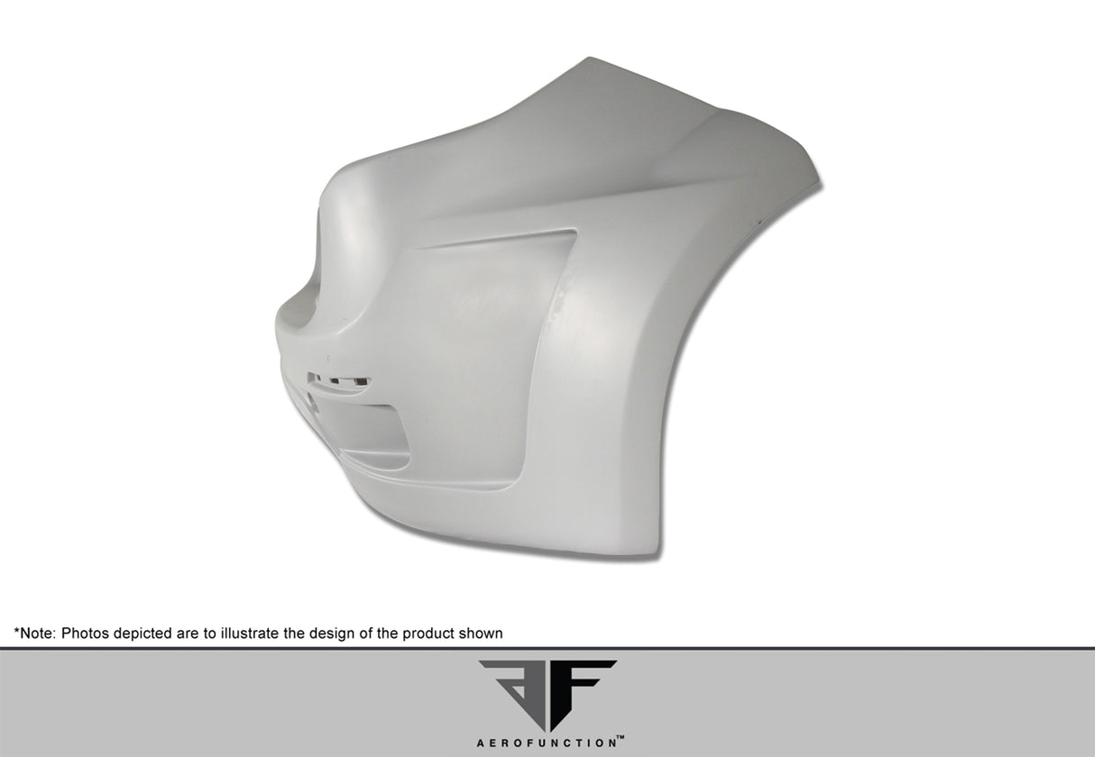 2011-2014 Porsche Cayenne AF-3 Style Wide Body Rear Bumper Cover - FRP