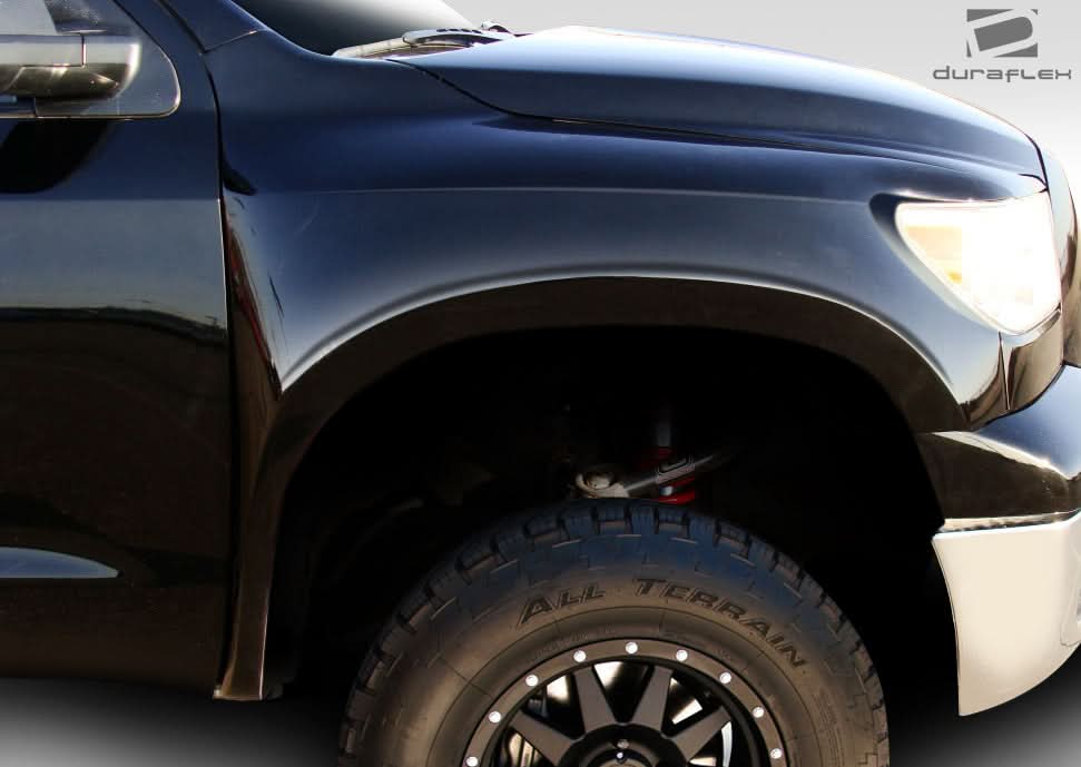 2007-2013 Toyota Tundra Off Road Style 4 Inch Bulge Front Fenders - FRP