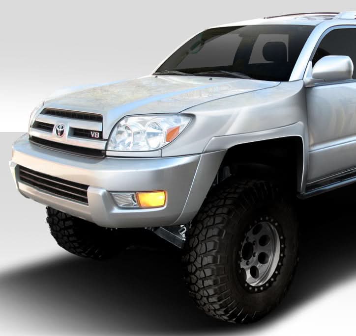 2003-2009 Toyota 4Runner Off Road Style Front Fenders - 2 Piece - FRP