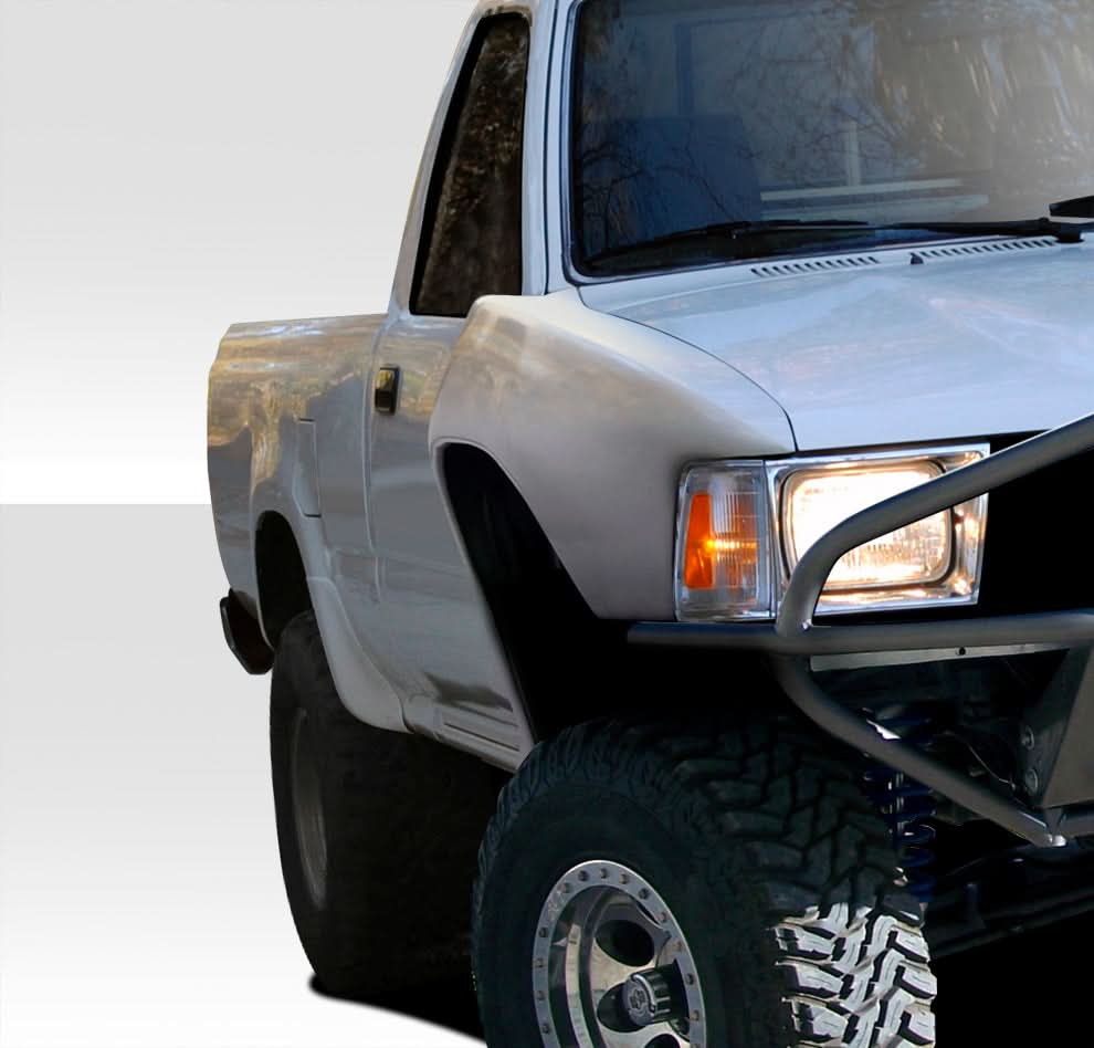 1989-1995 Toyota Pickup Ivan-Dan Style Off Road 4 Inch Bulge Front Fenders - FRP