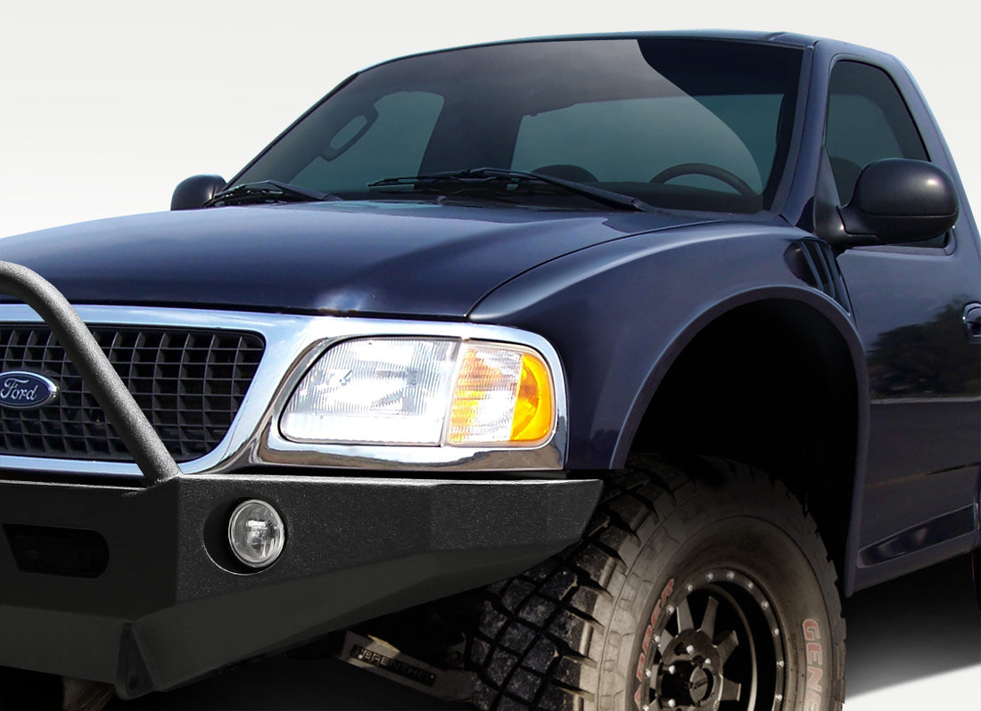 1997-2003 Ford F-150 Off Road Style Bulge Front Fenders - FRP