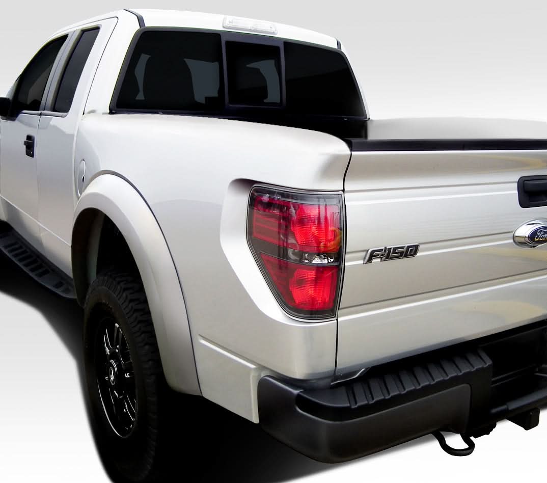 2004-2014 Ford F-150 6.5FT Off Road Raptor Style Bedsides Rear Fenders - FRP