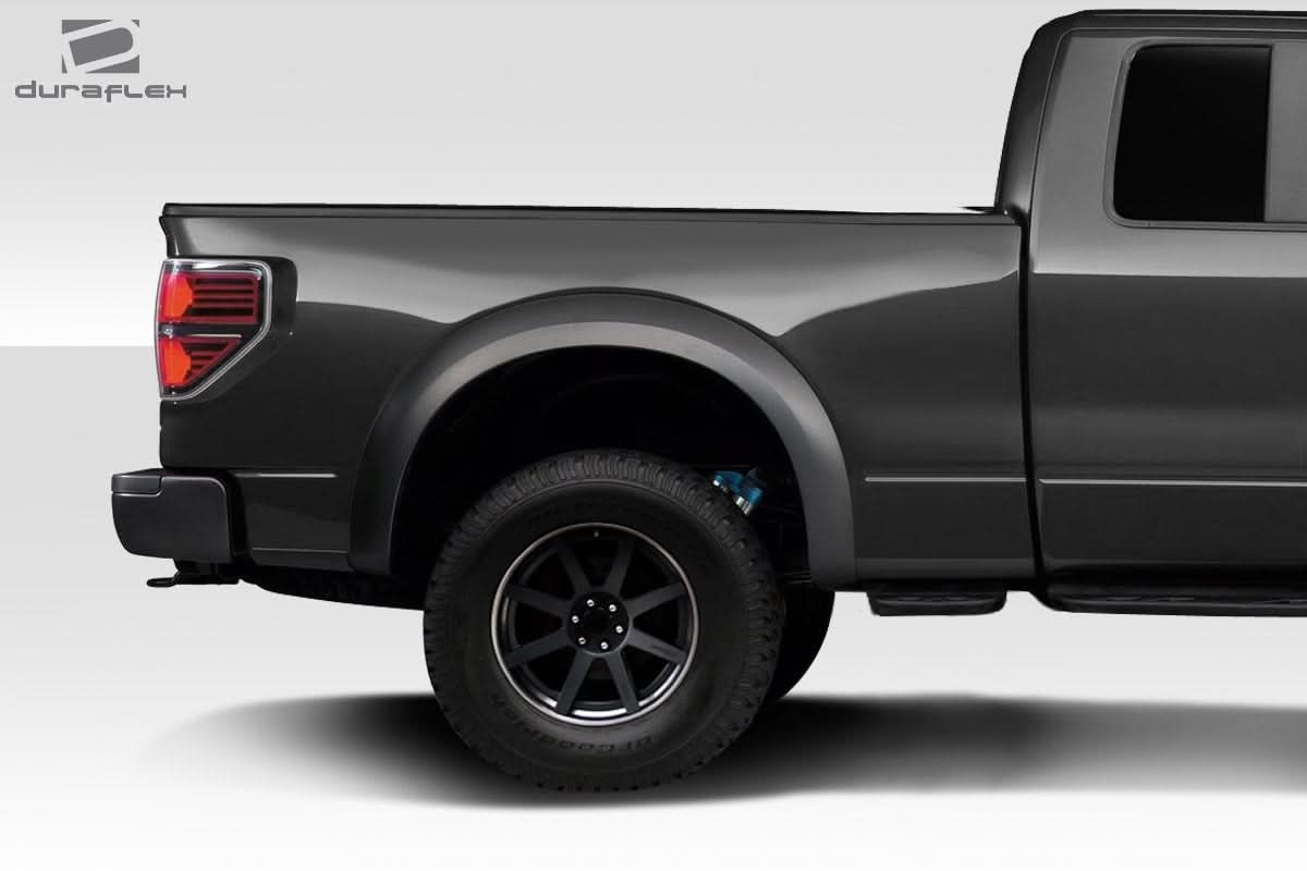 2004-2014 Ford F-150 6.5FT Off Road Raptor Style Bedsides Rear Fenders - FRP