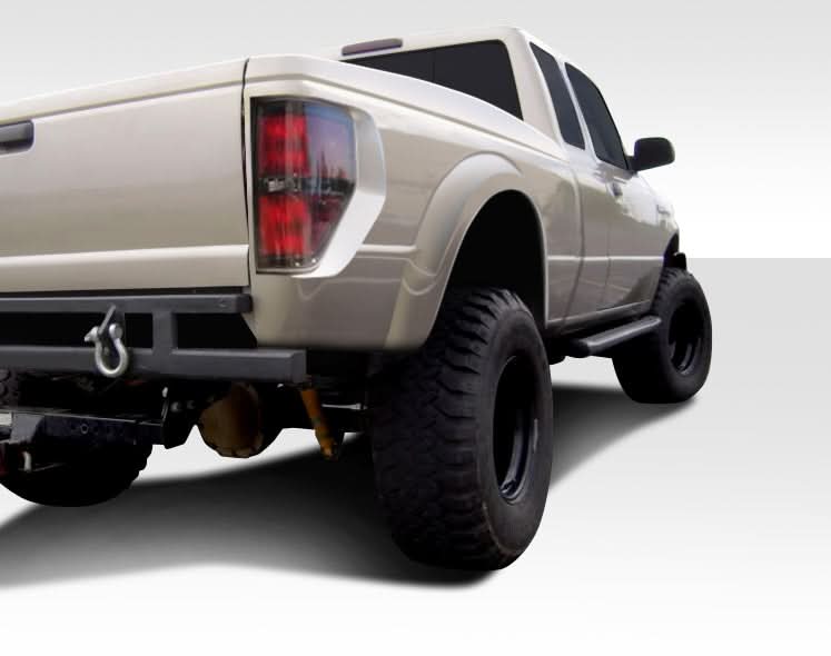 1993-2011 Ford Ranger Off Road Raptor Style Bedsides Rear Fenders - FRP
