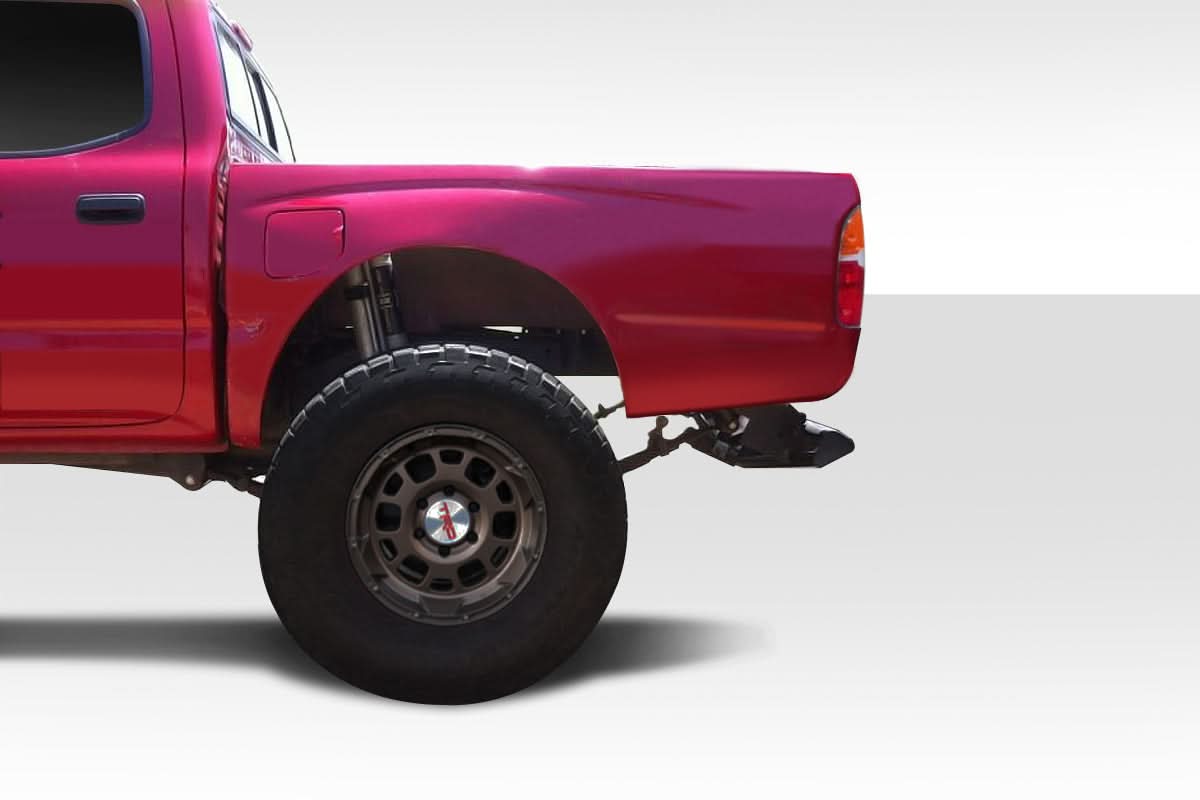 1995-2004 Toyota Tacoma Crew Cab Off Road Style Bulge Bedsides - FRP