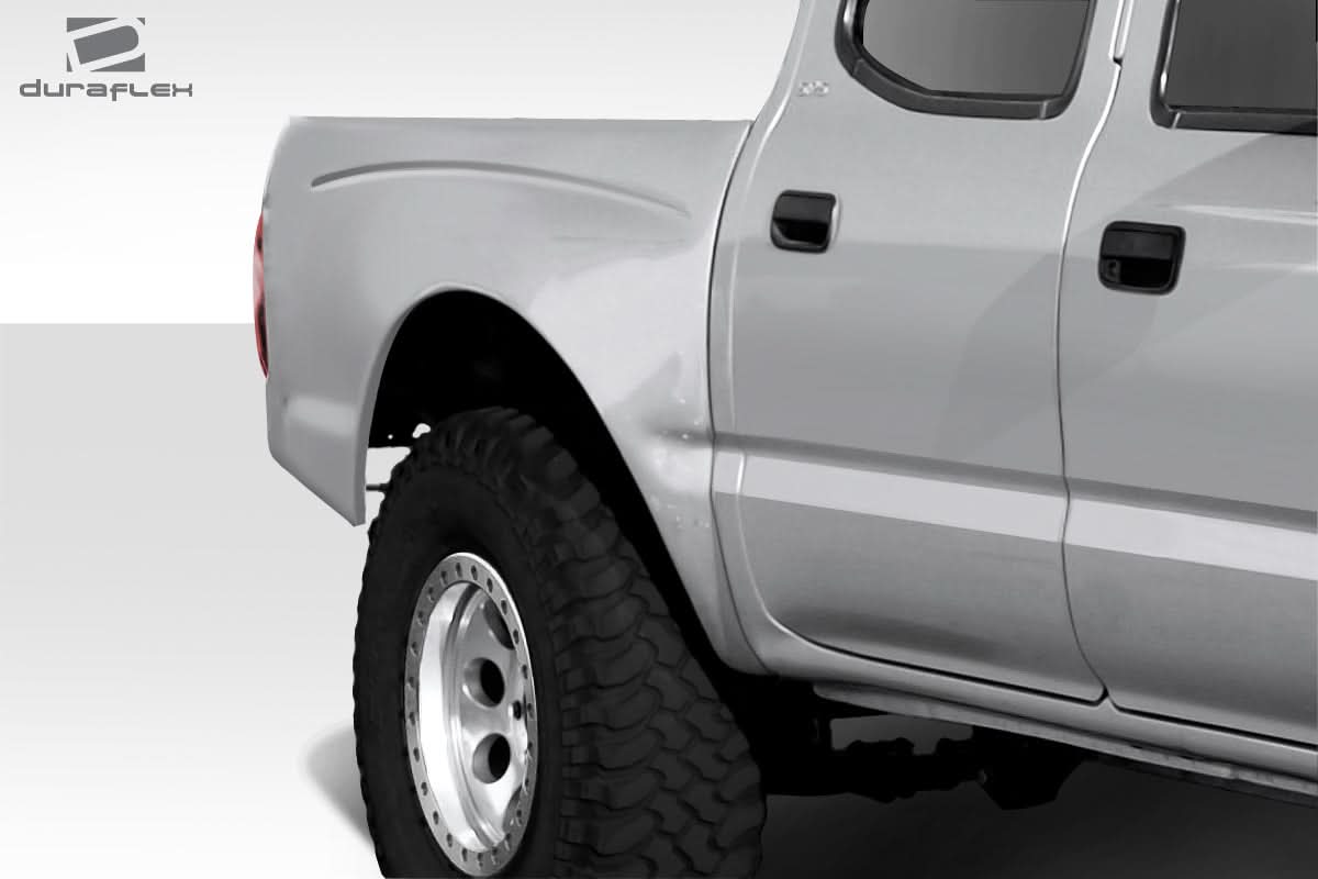 1995-2004 Toyota Tacoma Crew Cab Off Road Style Bulge Bedsides - FRP