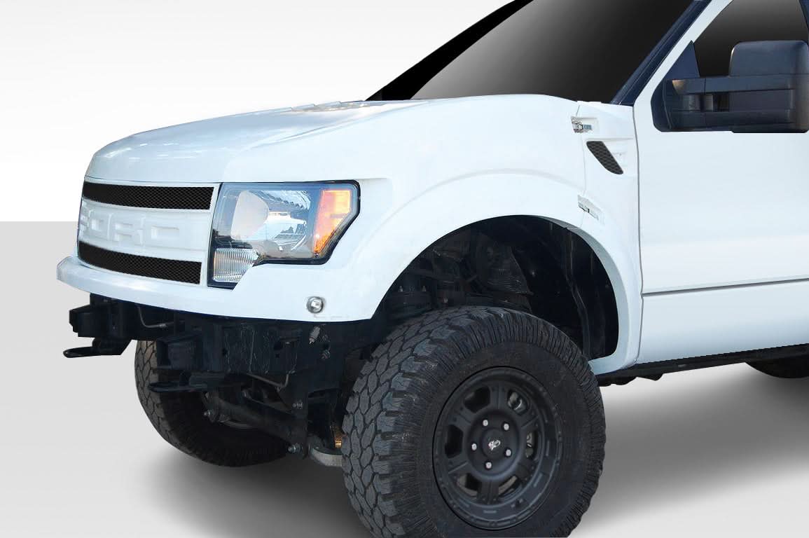2004-2014 Ford F-150 Off Road Raptor Trophy Truck Front End Conversion - 3 Piece - FRP