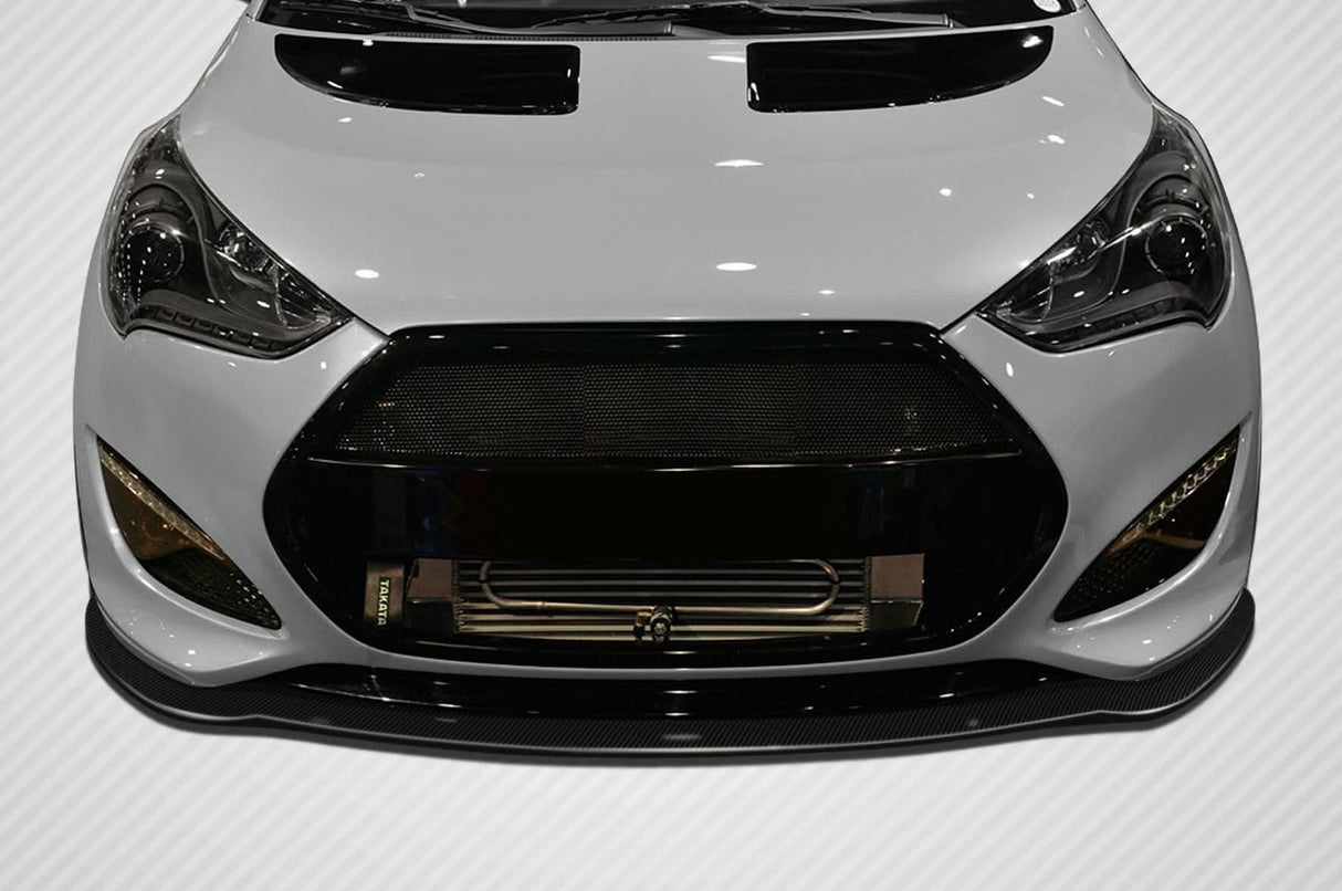 2012-2017 Hyundai Veloster Turbo GT Racing Style Front Splitter